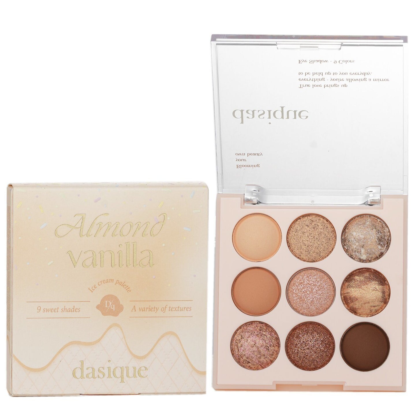 DASIQUE - Shadow Palette - # 21 Almond Vanila 533592 13g/0.45oz