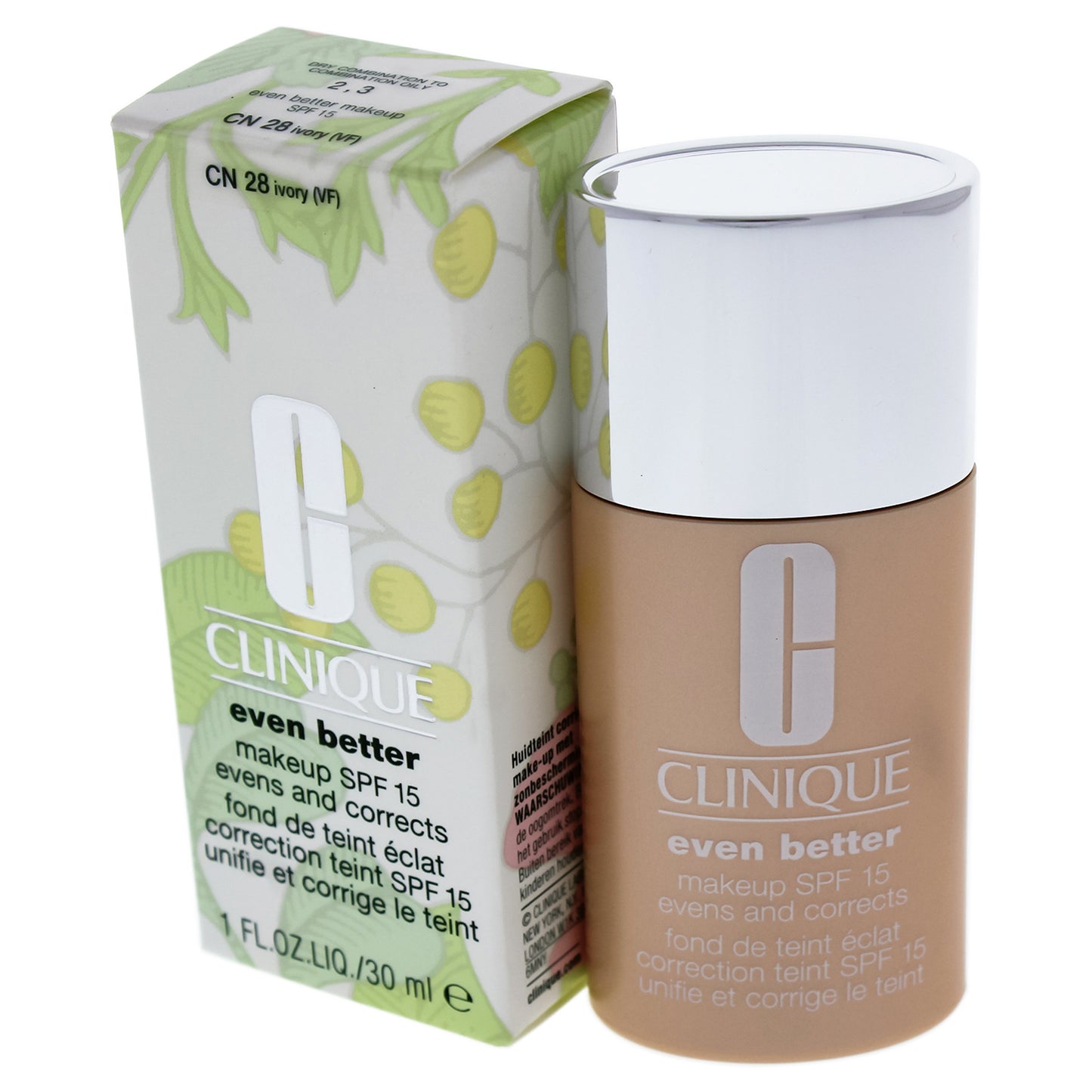 Even Better Makeup SPF 15 - 03 Ivory Dry Combination To Combination Oily Skin by Clinique for Women - 1 oz Foundation