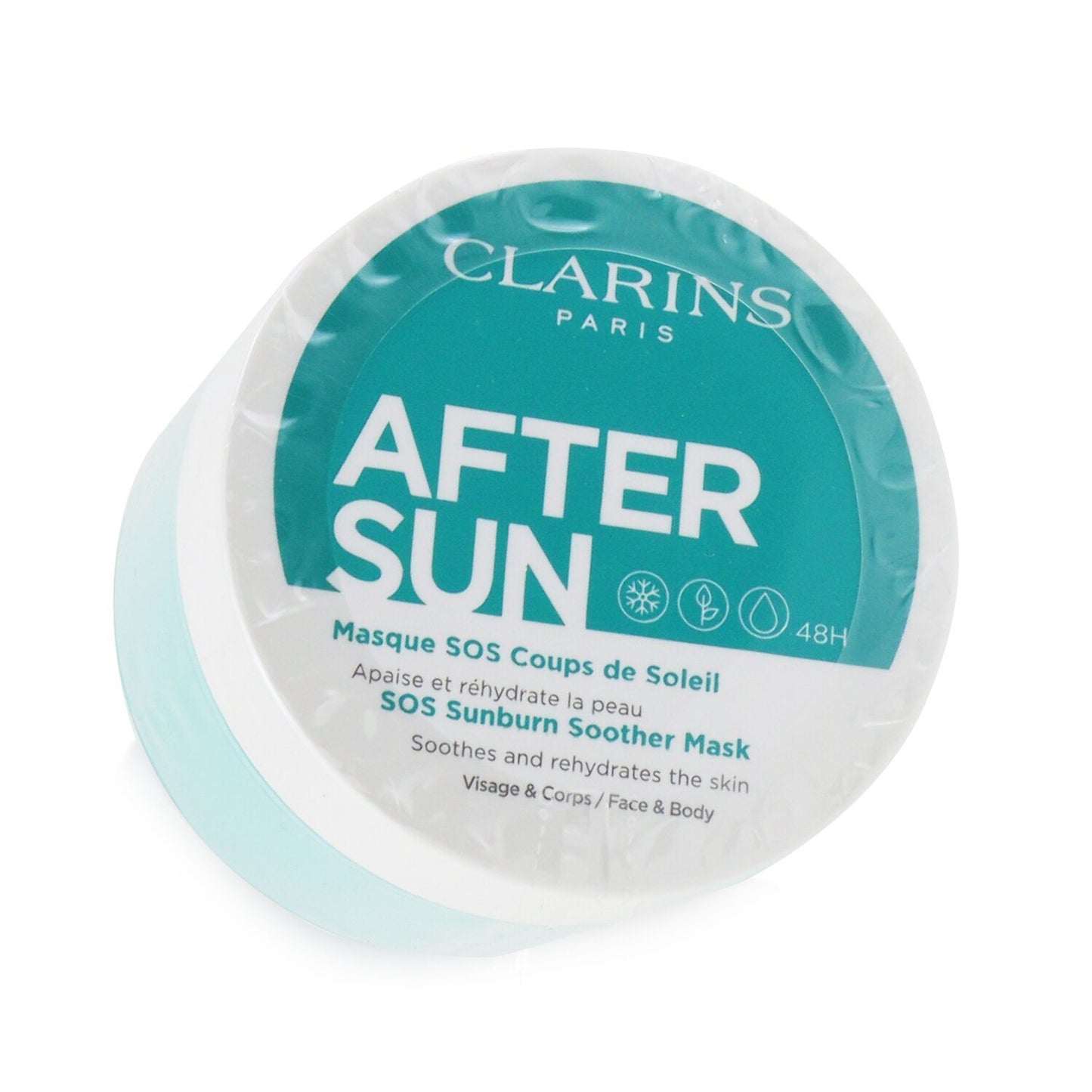 Clarins - After Sun SOS Sunburn Soother Mask - For Face & Body - 100ml/3.4oz StrawberryNet